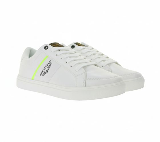 Sneakers basse da uomo PME LEGEND Eclipse con etichetta rimovibile sui lacci, per tutti i giorni, PBO2203270-905 Bianco