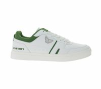 PME LEGEND Craftler Men's Low-Top Sneakers with Contrast Details Everyday Sneakers Lace-Up Shoes PBO2203160-901 White/Green