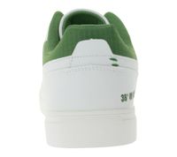 PME LEGEND Craftler Men's Low-Top Sneakers with Contrast Details Everyday Sneakers Lace-Up Shoes PBO2203160-901 White/Green