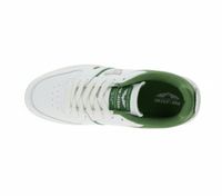 PME LEGEND Craftler Men's Low-Top Sneakers with Contrast Details Everyday Sneakers Lace-Up Shoes PBO2203160-901 White/Green