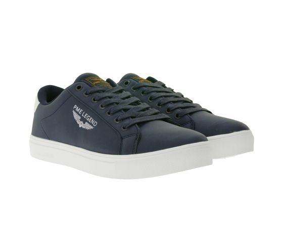 Sneakers basse da uomo PME LEGEND Aerius con soletta interna in EVA rimovibile, per tutti i giorni, con lacci, PBO220999-599 Blu navy/Bianco