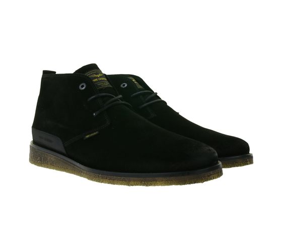 Bottes homme PME LEGEND Boundary en cuir véritable avec semelle intérieure amovible en EVA, bottes d'automne, chaussures à lacets, PBO206024-998, noir