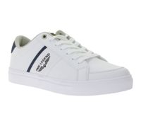 PME LEGEND Eclipse Low-Top Sneakers with Side Textile Overlays, Everyday Sneakers, Lace-Up Shoes, PBO2402280-526 White/Navy PME LEGEND Eclipse Low-Top Sneakers with Side Textile Overlays, Everyday Sneakers, Lace-Up Shoes, PBO2402280-526 White/Navy