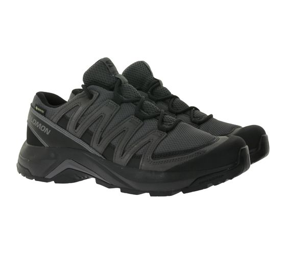 Scarpe da trekking da uomo SALOMON X-Adventure Recon GTX con membrana Gore-Tex, modello da trekking, 478092, 29, grigio/nero