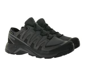 SALOMON X-Adventure Recon GTX GORE-TEX Herren Trekking-Schuhe mit Gore-Tex-Membrane Wander-Sneaker 478092 29 Grau/Schwarz SALOMON X-Adventure Recon GTX GORE-TEX Herren Trekking-Schuhe mit Gore-Tex-Membrane Wander-Sneaker 478092 29 Grau/Schwarz