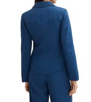 Stylish ladies shirt jacket, autumn jacket, business jacket, short coat 943635 Blue