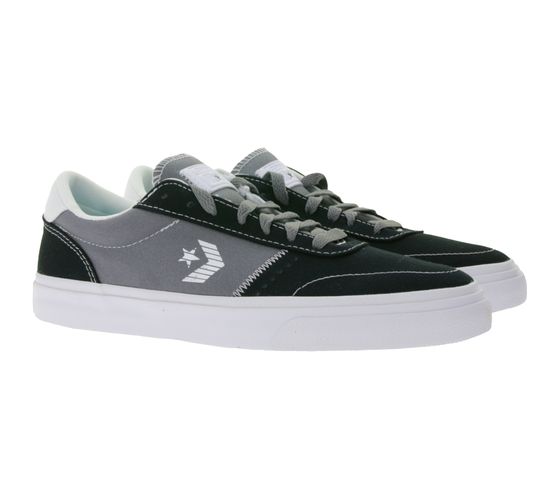 Converse BOULEVARD Sneakers basse da uomo con soletta SmartFOAM, Scarpe da skater 172647C Nero/Grigio