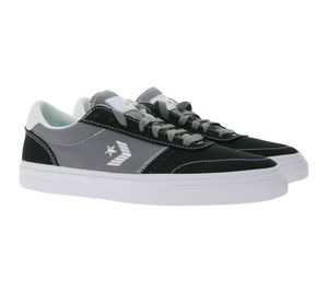 Baskets basses Converse BOULEVARD pour homme avec semelle intérieure SmartFOAM, chaussures de skate 172647C, noir/gris