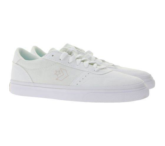 Converse BOULEVARD Sneakers basse da donna con soletta SmartFOAM, Scarpe Skater 172649C Bianco