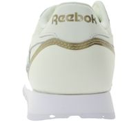 Reebok "Chalk" Women's and Men's Genuine Leather Retro-Style Sneaker FY5024 Chalk-White