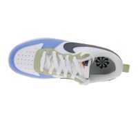 NIKE Court Borough Sneakers basse da bambino con suola rimovibile DV5456 124 Bianco/Blu/Rosso NIKE Court Borough Sneakers basse da bambino con suola rimovibile DV5456 124 Bianco/Blu/Rosso