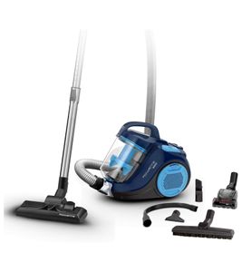 Rowenta Swift Power Cyclonic Vacuum Cleaner, Bagless Corded Vacuum Cleaner, 1.2 L Dust Bin, 900W, Navy