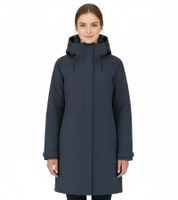 Parka isolante pour femme Blue LOOP Originals Virga Iso Parka, veste d'hiver durable avec traitement déperlant industriel OrganoTex W-PP006-22-B240, bleu foncé