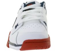 NIKE Cross Trainer Herren Training-Sneaker Echtleder Turnschuhe Retro-90s-Look CQ9182 101 Weiß