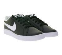 NIKE Court Royale Herren Sneaker im Retro-Look Echtleder-Schuhe 749747 010 Schwarz/Weiß