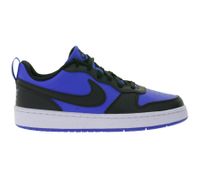 NIKE Court Borough Sneakers basse da bambino con suola rimovibile, Sneakers basse da adolescente, HM6293 480 Blu/Nero NIKE Court Borough Sneakers basse da bambino con suola rimovibile, Sneakers basse da adolescente, HM6293 480 Blu/Nero