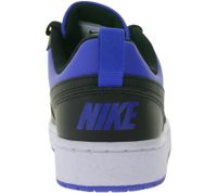 NIKE Court Borough Sneakers basse da bambino con suola rimovibile, Sneakers basse da adolescente, HM6293 480 Blu/Nero NIKE Court Borough Sneakers basse da bambino con suola rimovibile, Sneakers basse da adolescente, HM6293 480 Blu/Nero