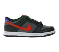 NIKE Dunk Low - Sneakers da skate per bambini e bambine FV0373 001 Grigio/Nero/Rosso NIKE Dunk Low - Sneakers da skate per bambini e bambine FV0373 001 Grigio/Nero/Rosso