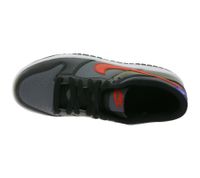 NIKE Dunk Low - Sneakers da skate per bambini e bambine FV0373 001 Grigio/Nero/Rosso NIKE Dunk Low - Sneakers da skate per bambini e bambine FV0373 001 Grigio/Nero/Rosso