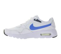 NIKE Air Max Men's Low-Top Sneakers with Nike Air Cushioning, Training Shoes, Genuine Leather, CW4555 113 White/Blue NIKE Air Max Men's Low-Top Sneakers with Nike Air Cushioning, Training Shoes, Genuine Leather, CW4555 113 White/Blue