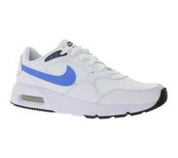 NIKE Air Max Men's Low-Top Sneakers with Nike Air Cushioning, Training Shoes, Genuine Leather, CW4555 113 White/Blue NIKE Air Max Men's Low-Top Sneakers with Nike Air Cushioning, Training Shoes, Genuine Leather, CW4555 113 White/Blue