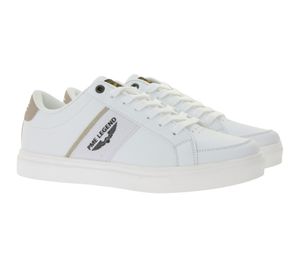 PME LEGEND Eclipse Herren Low-Top Sneaker mit seitliche Textil-Overlays Alltags-Sneaker Schnür-Schuhe PBO2302070-903 Weiß/Beige PME LEGEND Eclipse Herren Low-Top Sneaker mit seitliche Textil-Overlays Alltags-Sneaker Schnür-Schuhe PBO2302070-903 Weiß/Beige