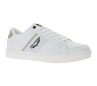 PME LEGEND Eclipse Herren Low-Top Sneaker mit seitliche Textil-Overlays Alltags-Sneaker Schnür-Schuhe PBO2302070-903 Weiß/Beige PME LEGEND Eclipse Herren Low-Top Sneaker mit seitliche Textil-Overlays Alltags-Sneaker Schnür-Schuhe PBO2302070-903 Weiß/Beige