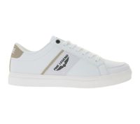 PME LEGEND Eclipse Herren Low-Top Sneaker mit seitliche Textil-Overlays Alltags-Sneaker Schnür-Schuhe PBO2302070-903 Weiß/Beige PME LEGEND Eclipse Herren Low-Top Sneaker mit seitliche Textil-Overlays Alltags-Sneaker Schnür-Schuhe PBO2302070-903 Weiß/Beige