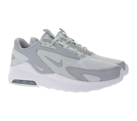 NIKE Air Max Bolt Men's Low-Top Sneakers with Nike Air Cushioning Training Shoes CU4151 003 Grey/White