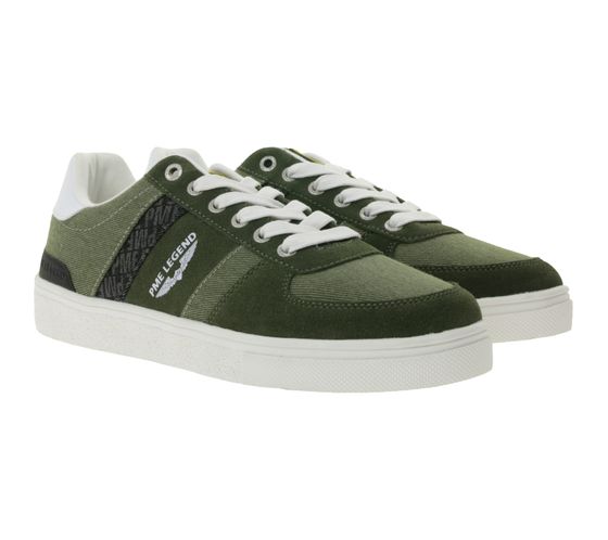 PME LEGEND Skytank Sneakers basse da uomo con effetto sovrapposto, scarpe stringate, sneakers per il tempo libero, PBO2303310-8208, cachi