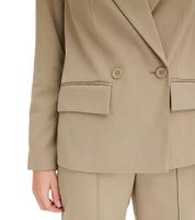 stylischer Damen Ausgeh-Blazer Herbst-Blazer Business-Blazer Baumwoll-Blazer 969739 Khaki