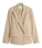 stylischer Damen Ausgeh-Blazer Herbst-Blazer Business-Blazer Baumwoll-Blazer 969739 Khaki