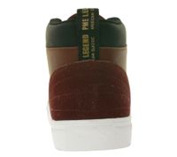 PME LEGEND Strike Men's Mid-Top Sneakers with Removable EVA Insole, Casual Sneakers, Lace-Up Shoes, PBO206088-898, Cognac Brown