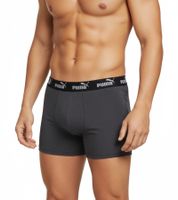 Lot de 2 boxers PUMA Everyday Basic en coton pour homme (701232894) - Noir, Gris, Bleu, Vert, Rouge Lot de 2 boxers PUMA Everyday Basic en coton pour homme (701232894) - Noir, Gris, Bleu, Vert, Rouge