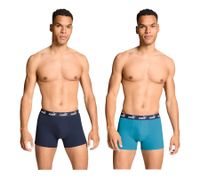 Lot de 2 boxers PUMA Everyday Basic en coton pour homme (701232894) - Noir, Gris, Bleu, Vert, Rouge Lot de 2 boxers PUMA Everyday Basic en coton pour homme (701232894) - Noir, Gris, Bleu, Vert, Rouge
