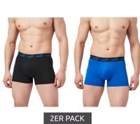 Lot de 2 boxers PUMA Everyday Basic en coton pour homme (701232894) - Noir, Gris, Bleu, Vert, Rouge Lot de 2 boxers PUMA Everyday Basic en coton pour homme (701232894) - Noir, Gris, Bleu, Vert, Rouge