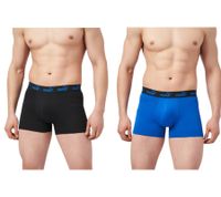 Lot de 2 boxers PUMA Everyday Basic en coton pour homme (701232894) - Noir, Gris, Bleu, Vert, Rouge Lot de 2 boxers PUMA Everyday Basic en coton pour homme (701232894) - Noir, Gris, Bleu, Vert, Rouge