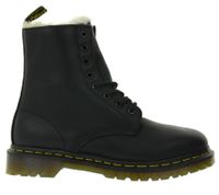 Dr. Martens 1460 Serena Women's Genuine Leather Boots with Faux Fur Lining Ankle Boots Fall Shoes 21797001 Black Dr. Martens 1460 Serena Women's Genuine Leather Boots with Faux Fur Lining Ankle Boots Fall Shoes 21797001 Black