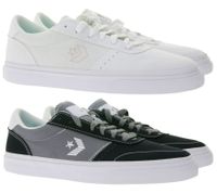 Converse BOULEVARD Low-Top Sneakers with SmartFOAM Insole. Skater Shoes for Women in White or Men in Black/Gray. Converse BOULEVARD Low-Top Sneakers with SmartFOAM Insole. Skater Shoes for Women in White or Men in Black/Gray.