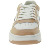 Sneakers da donna HUB Smash L31 con fodera in spugna, in vera pelle, W50008L31-L10-947, Bianco/Rosa Sneakers da donna HUB Smash L31 con fodera in spugna, in vera pelle, W50008L31-L10-947, Bianco/Rosa
