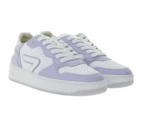 Sneakers da donna HUB Smash L31 con fodera in spugna, vera pelle, W5008L31-L10-948, bianco/viola Sneakers da donna HUB Smash L31 con fodera in spugna, vera pelle, W5008L31-L10-948, bianco/viola