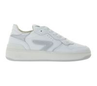 Sneakers da donna HUB Smash L31 con fodera in spugna, in vera pelle, W5008L31-L10-945 Bianco/Argento Sneakers da donna HUB Smash L31 con fodera in spugna, in vera pelle, W5008L31-L10-945 Bianco/Argento