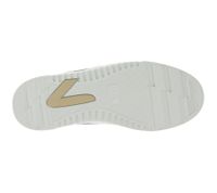 Sneakers da donna HUB Duke con fodera in spugna, in vera pelle, W50008L31-L10-947, Bianco/Beige Sneakers da donna HUB Duke con fodera in spugna, in vera pelle, W50008L31-L10-947, Bianco/Beige