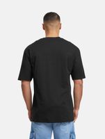 DEF MERCH souvenir T-shirts with a large brand print, round neck, in black, beige, or camouflage DEF MERCH souvenir T-shirts with a large brand print, round neck, in black, beige, or camouflage