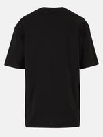 DEF MERCH souvenir T-shirts with a large brand print, round neck, in black, beige, or camouflage DEF MERCH souvenir T-shirts with a large brand print, round neck, in black, beige, or camouflage