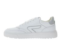 Sneakers da donna HUB Duke con fodera in spugna, vera pelle, W6409L31-L10-449, bianco/grigio Sneakers da donna HUB Duke con fodera in spugna, vera pelle, W6409L31-L10-449, bianco/grigio