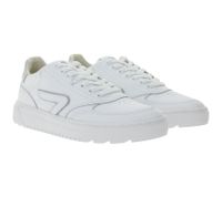 Sneakers da donna HUB Duke con fodera in spugna, vera pelle, W6409L31-L10-449, bianco/grigio Sneakers da donna HUB Duke con fodera in spugna, vera pelle, W6409L31-L10-449, bianco/grigio
