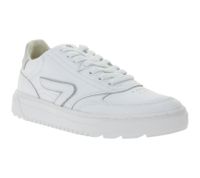 Sneakers da donna HUB Duke con fodera in spugna, vera pelle, W6409L31-L10-449, bianco/grigio Sneakers da donna HUB Duke con fodera in spugna, vera pelle, W6409L31-L10-449, bianco/grigio