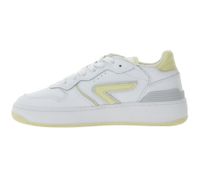 Sneakers da donna HUB Smash L31 con fodera in spugna, in vera pelle, W5008L31-L10-897, Bianco/Beige Sneakers da donna HUB Smash L31 con fodera in spugna, in vera pelle, W5008L31-L10-897, Bianco/Beige