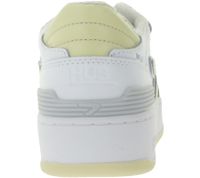 Sneakers da donna HUB Smash L31 con fodera in spugna, in vera pelle, W5008L31-L10-897, Bianco/Beige Sneakers da donna HUB Smash L31 con fodera in spugna, in vera pelle, W5008L31-L10-897, Bianco/Beige